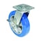 Vestil Polyurethane Precision Ball Bearing Swivel With Brake Caster 8 In. x 2 In. 881 lb Blue/Gray CST-PB-8X2PUA-SWB - alternate 7